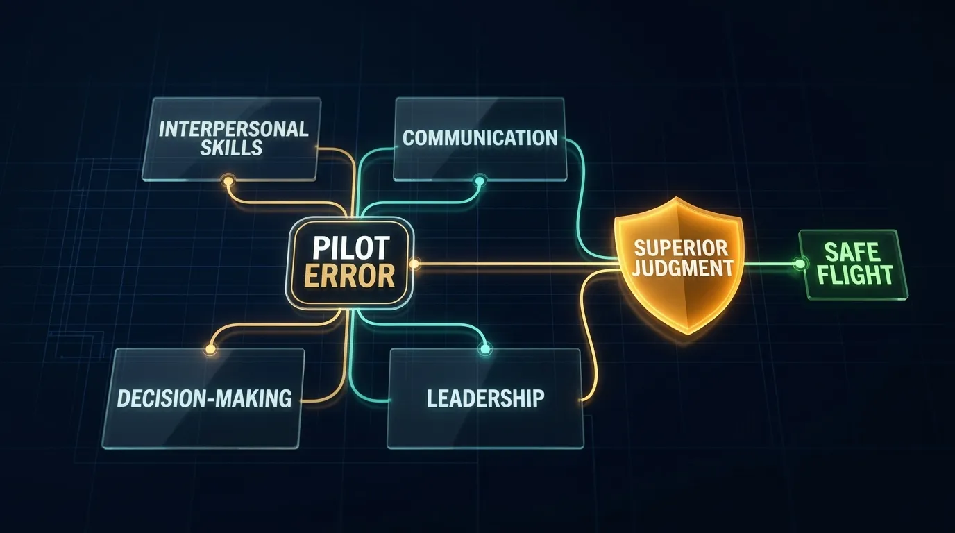 The origins of pilot error