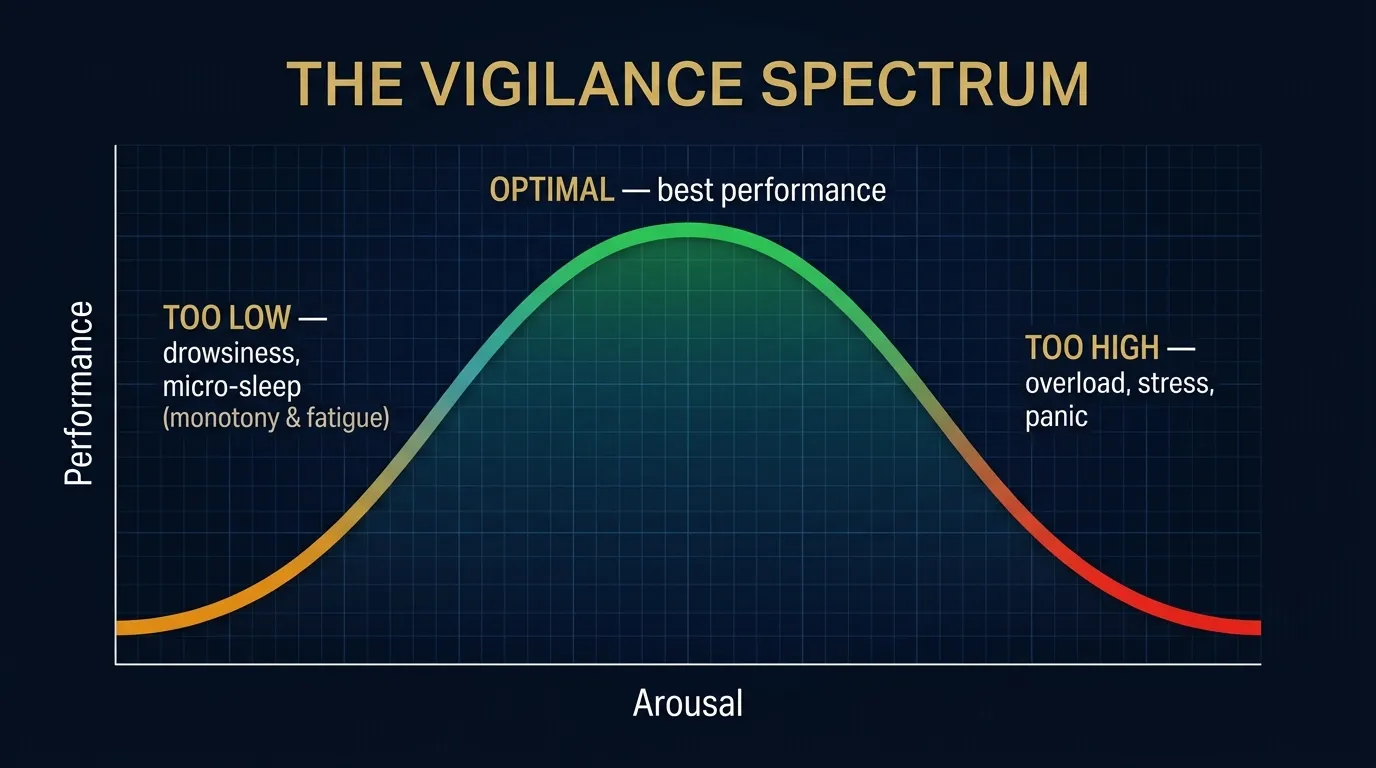 The vigilance / arousal spectrum