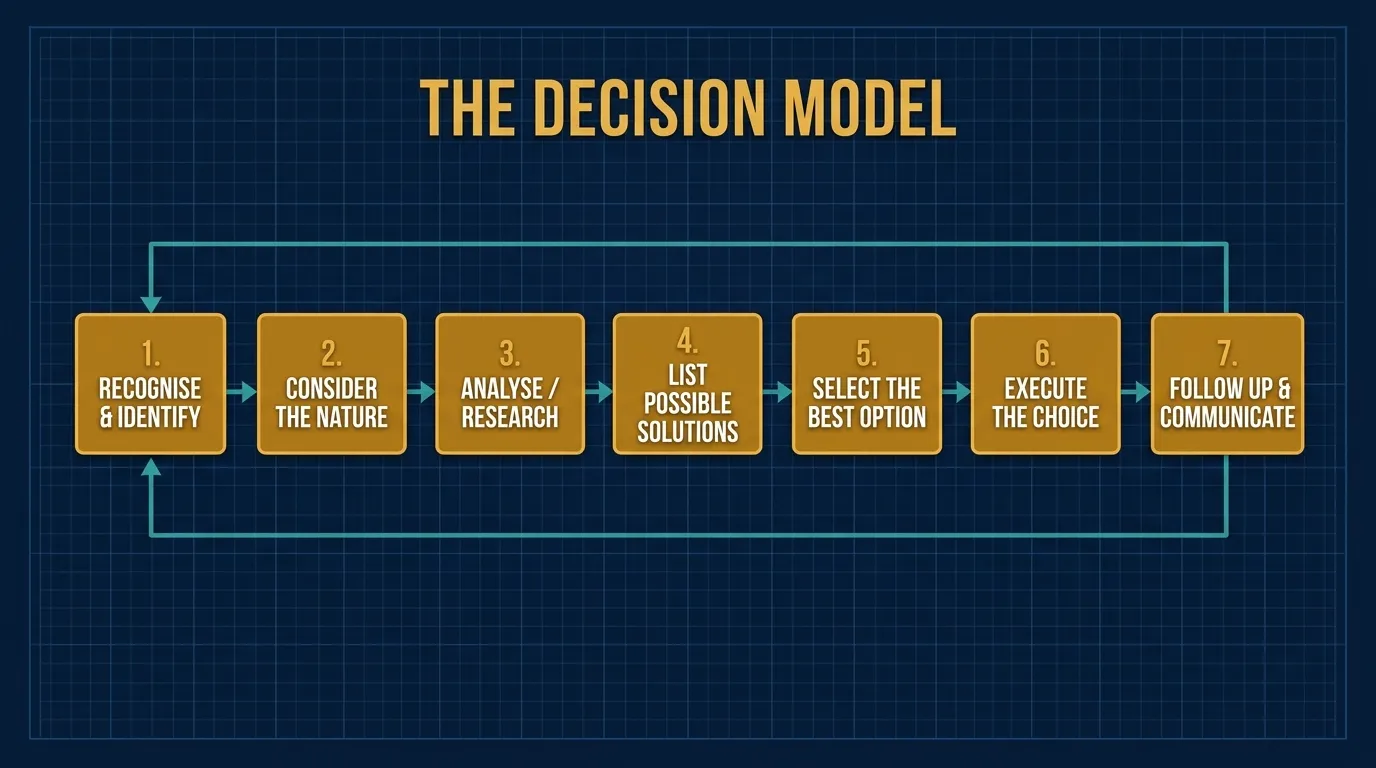 The mechanics of decision-making