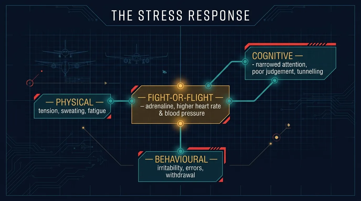 The stress response and its effects