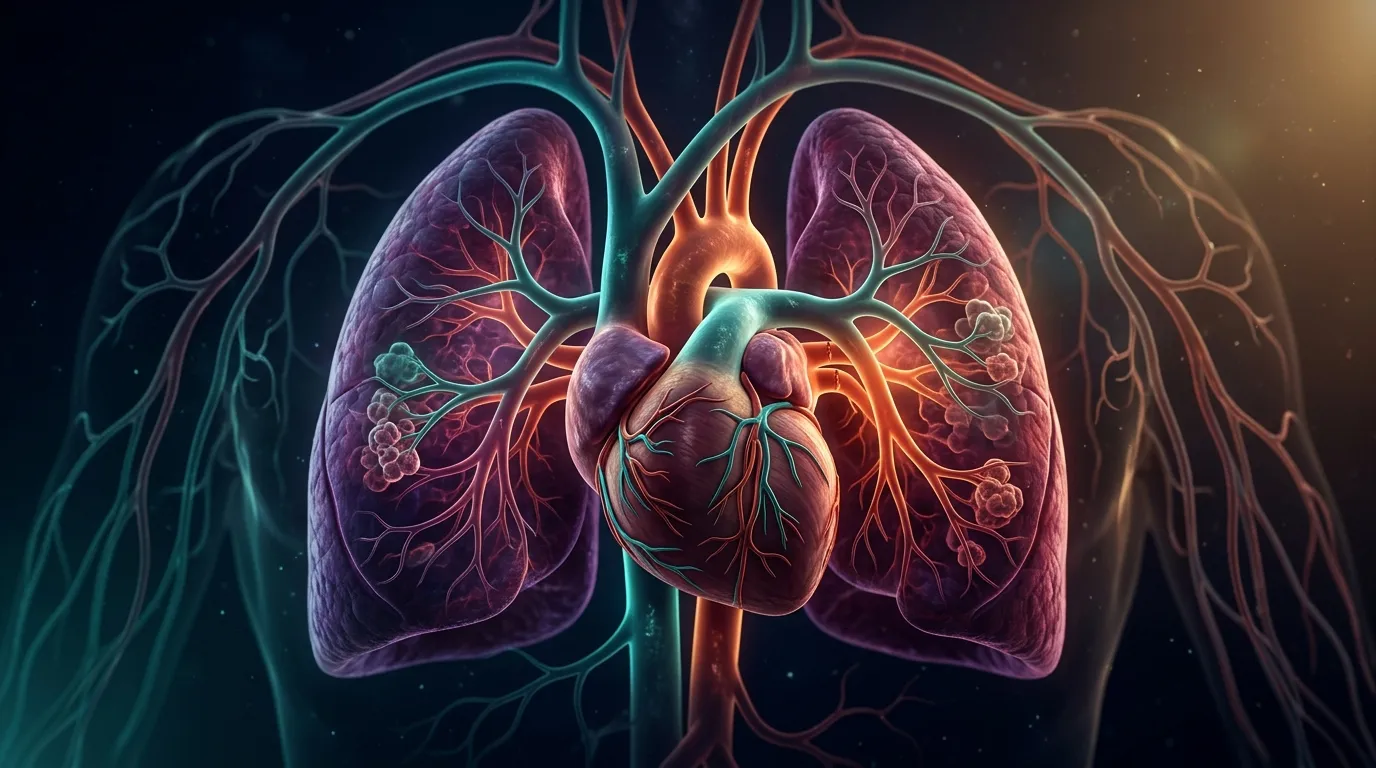 The heart and lungs — the body's oxygen delivery system