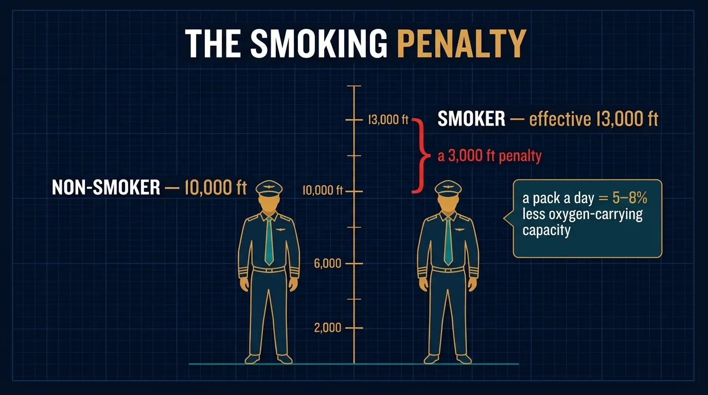The 3,000-ft smoking penalty