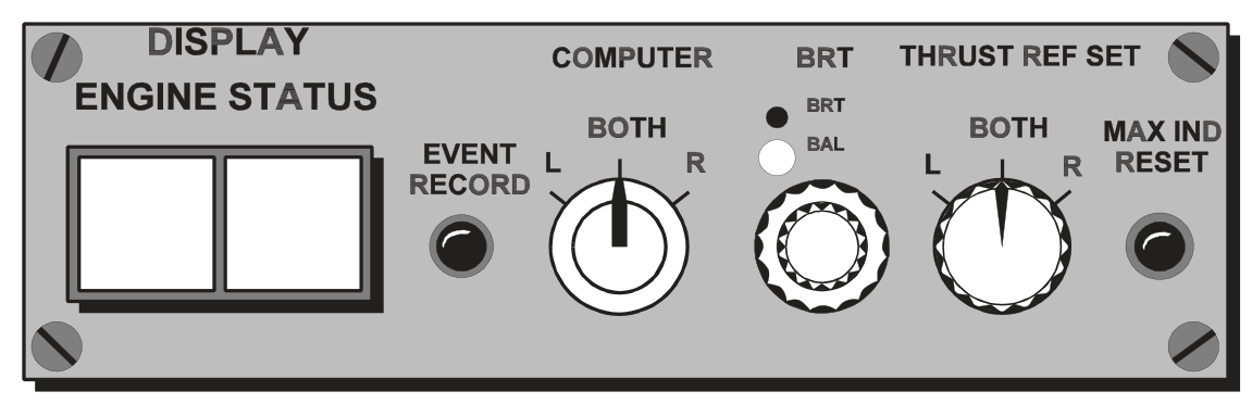 EICAS display modes diagram