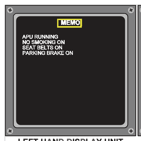 ECAM system functional diagram