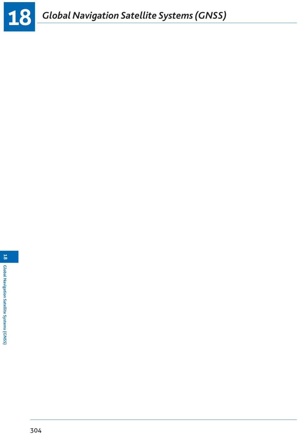 Fig 18.2: GPS satellite constellation — 24 SVs in 6 orbital planes, each inclined 55° to equator