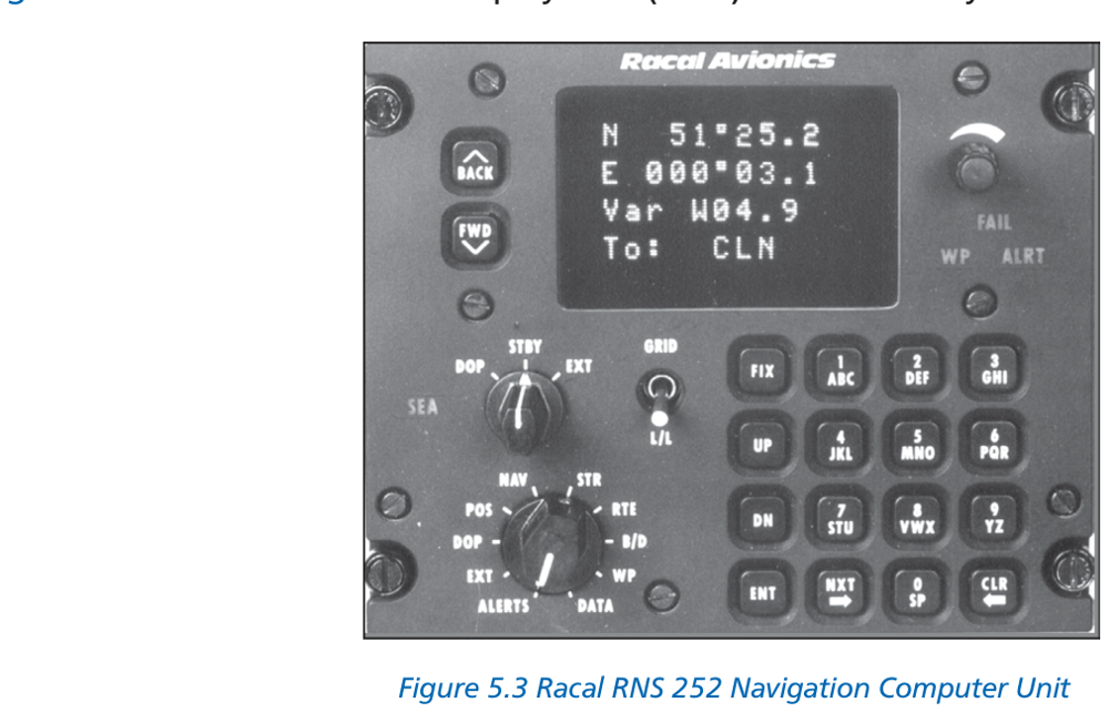 Figure 5.3 Racal RNS 252 Navigation Computer Unit
