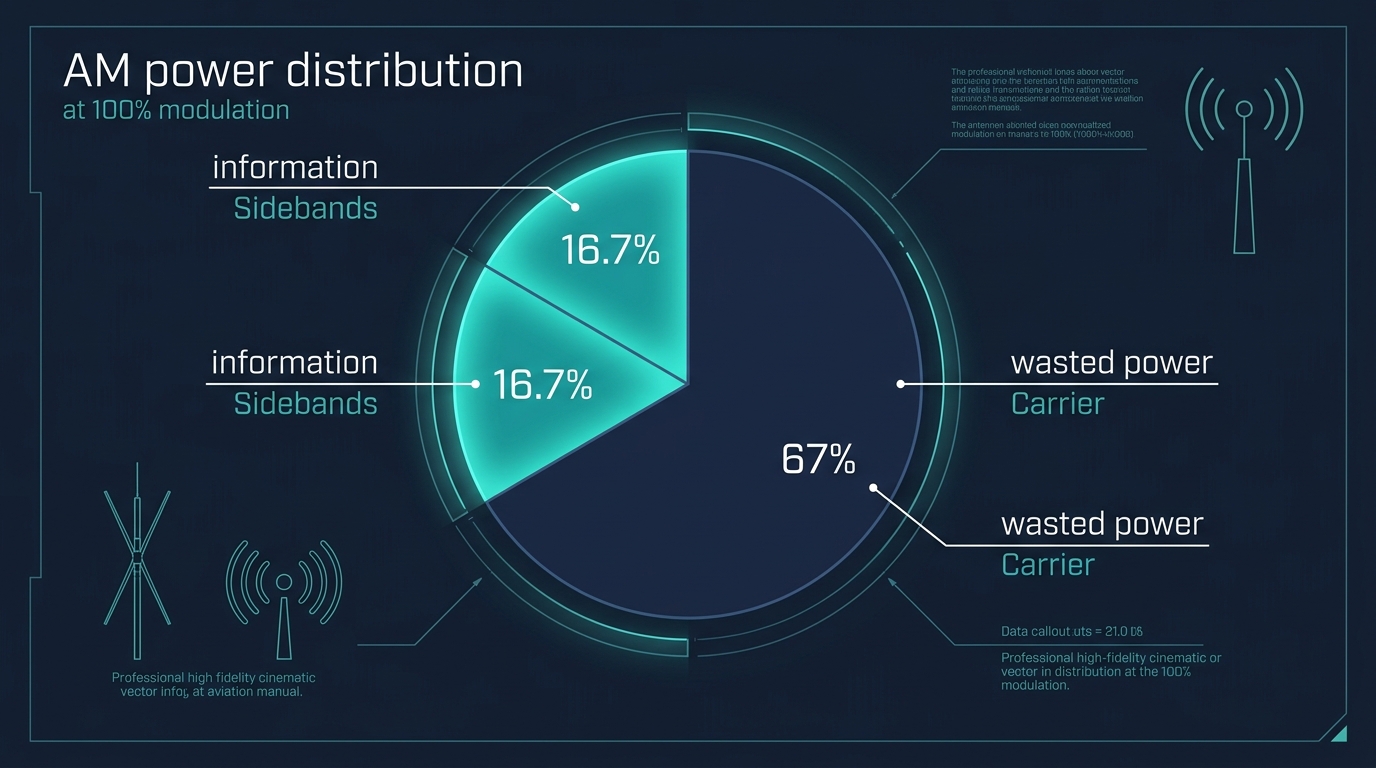 AM Power Distribution Pie Chart