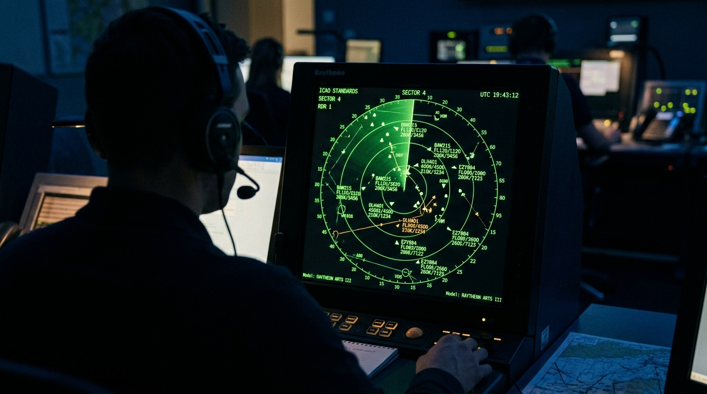 Radar Approach Control Room