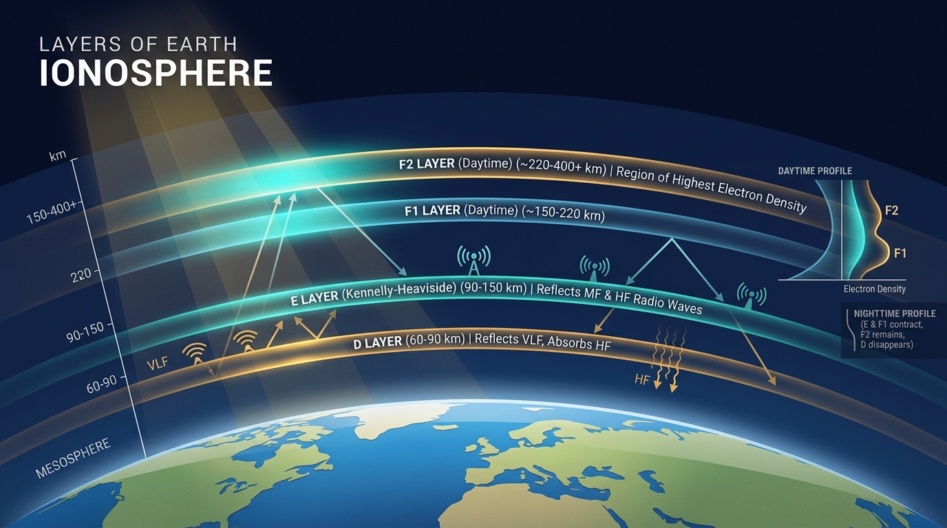 Layers of the Ionosphere