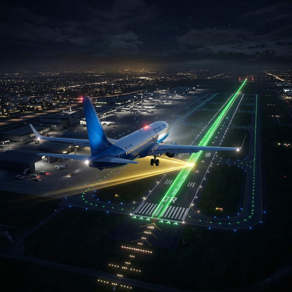 ILS Approach Schematic