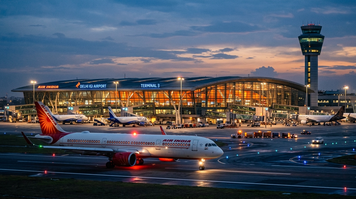 India Airports Map