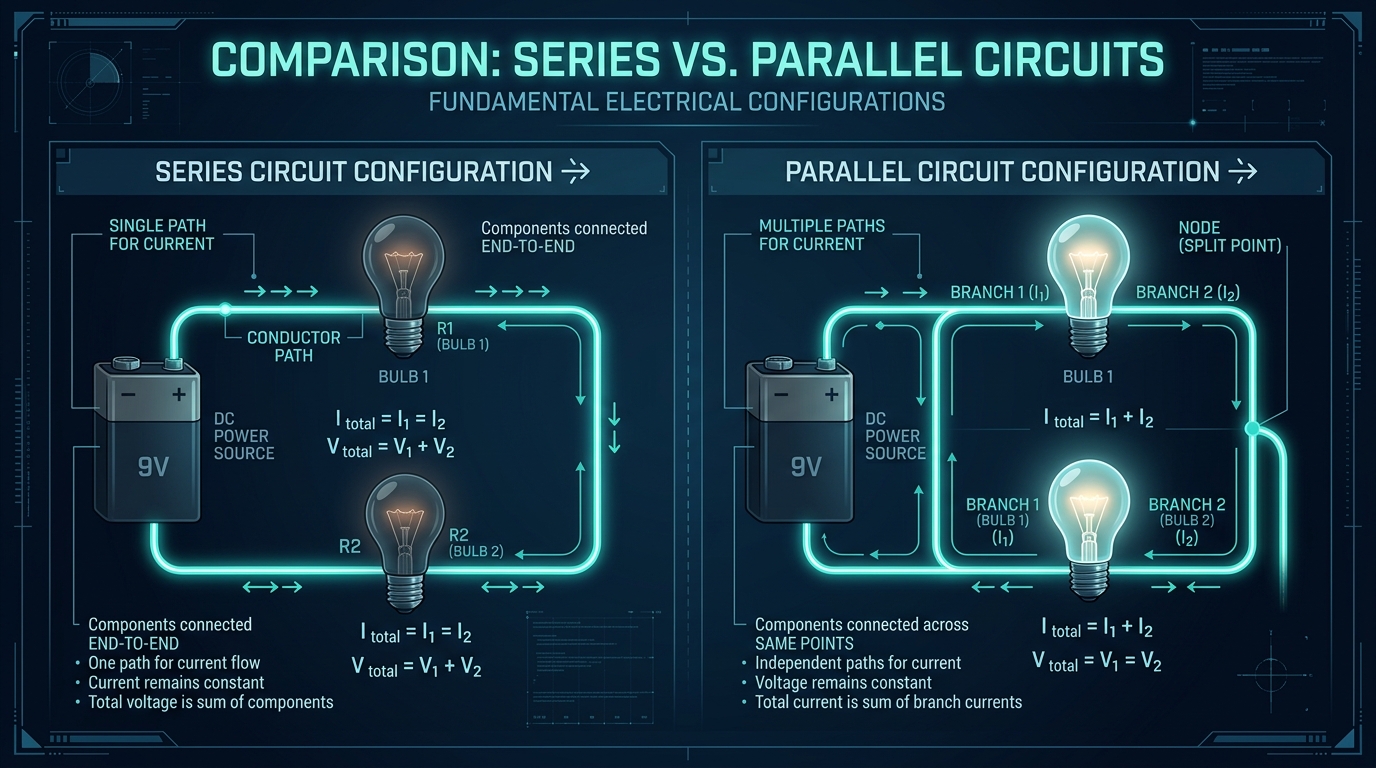 Series vs Parallel Circuits